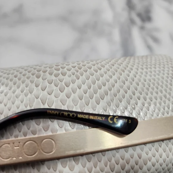 NEW Authentic JIMMY CHOO birdie Round Sunglasses - Picture 6 of 7